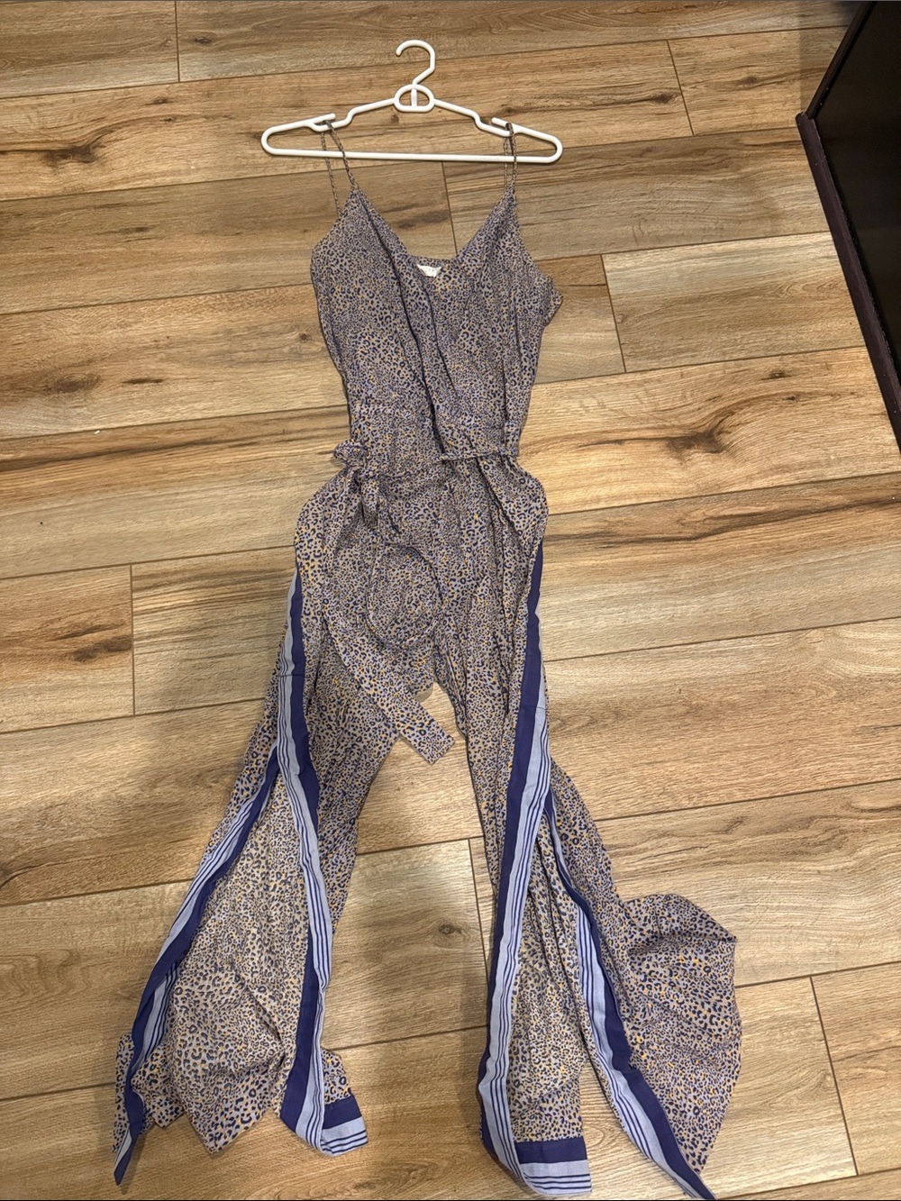 Leopard print jumpsuit